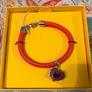 Coach x Keith Haring leather bracelet